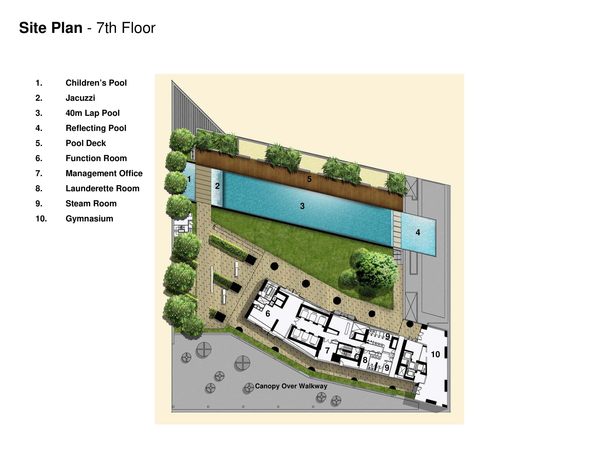 Marina Bay Residences Site Plan